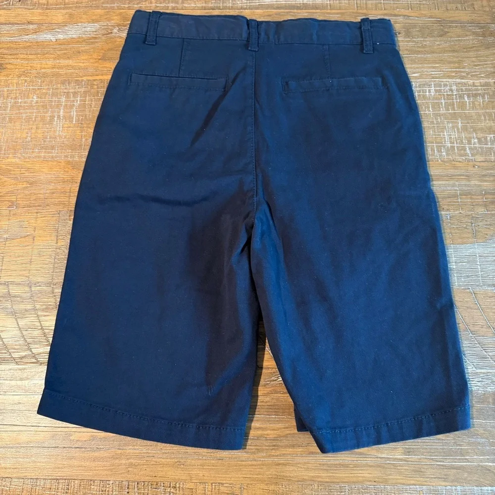 Childrens Place Boys Shorts Lot Navy Gray Khaki 12 Slim Husky NEW School Uniform